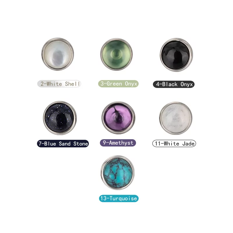 Pontas de Titânio com Semi Aro