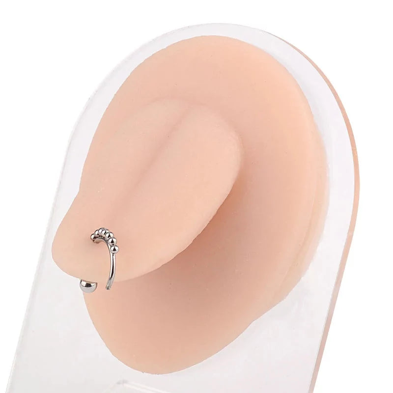 Modelo de Piercing para Língua em Silicone