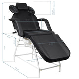 Treatment chair for eyelashes ivette black - BVShop