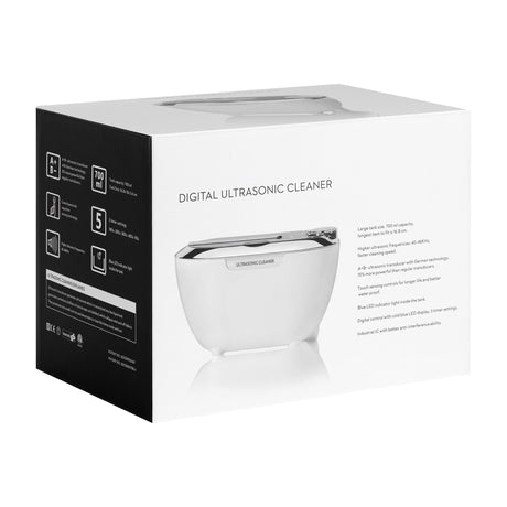 Ultrasonic cleaner ACD-3840 cap. 0,6L 31 W white - BVShop