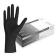 Unigloves Black Latex Gloves - BVShop