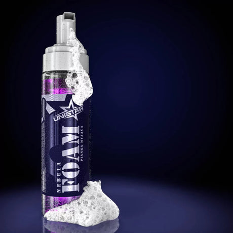 Unistar Nebula Cleansing Foam 200ml with cleansing foam texture