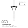 Vertix PICO Round Liner Cartridges - BVShop
