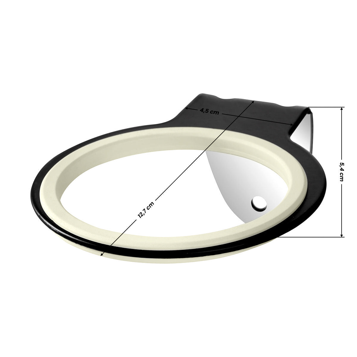 Wall holder for hair dryer Q96 black - BVShop