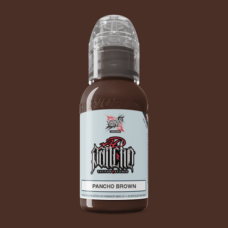 Tinta de Tatuagem Mundialmente Famosa AD Pancho Brown (30ml)