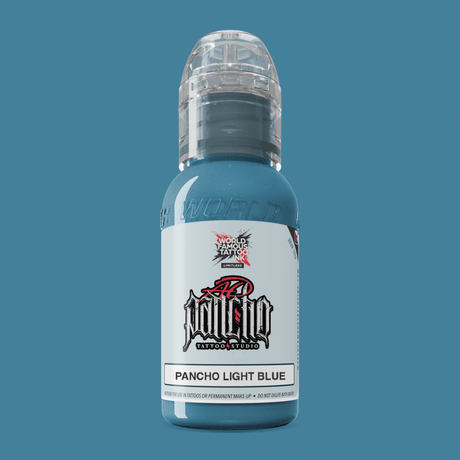 Tinta de Tatuagem Mundialmente Famosa AD Pancho Azul Claro (30ml)