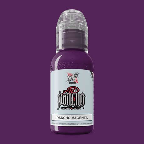 Tinta de Tatuagem Mundialmente Famosa AD Pancho Magenta (30ml)
