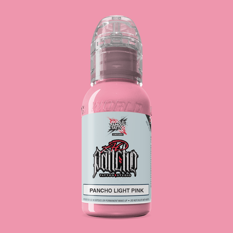 Tinta de Tatuagem Mundialmente Famosa AD Pancho Rosa Claro (30ml)