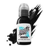 Tinta de Tatuagem Limitless Famosa Mundialmente - Cinzento Médio Lavado (30ml)