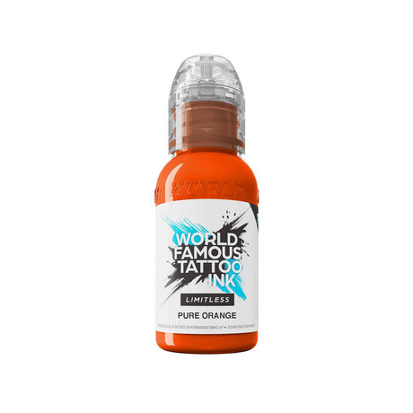 World Famous Limitless Tattoo Ink Pure Orange 30ml - BVShop