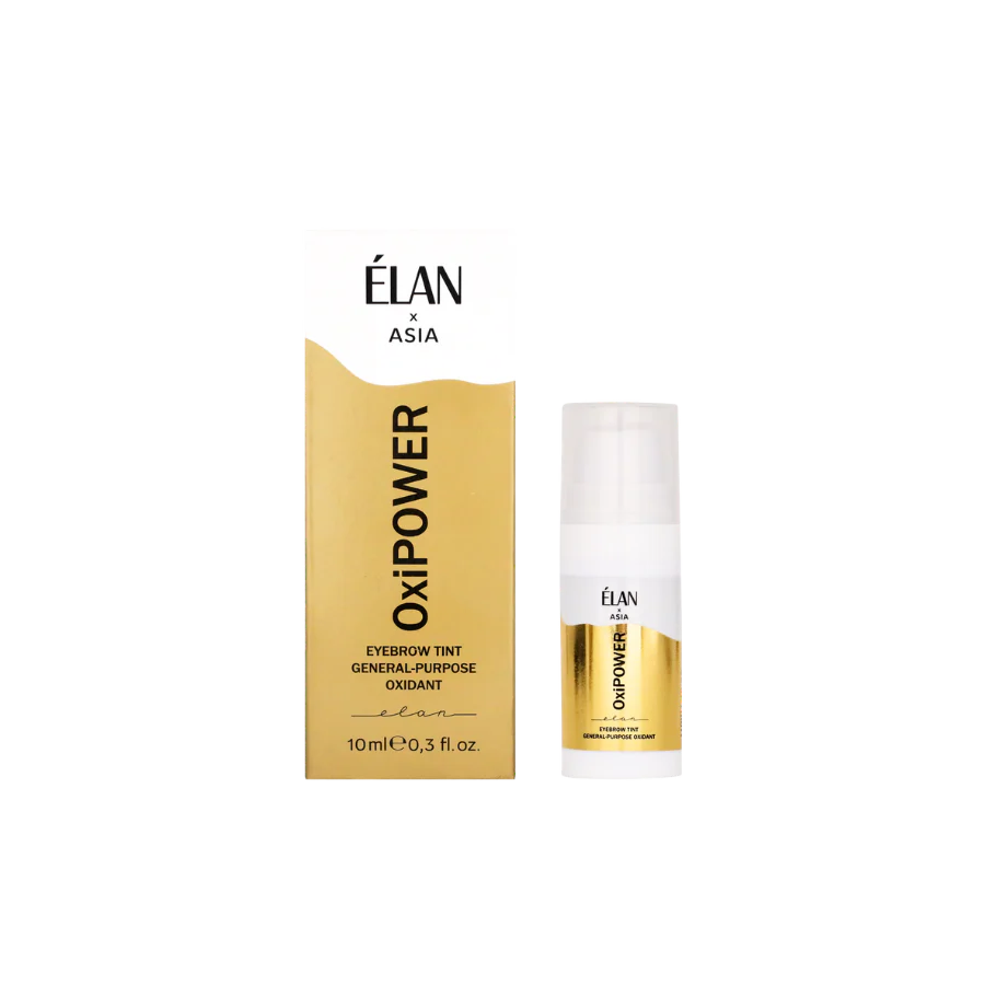 ELAN OxiPOWER eyebrow tint oxidant 10 ml for professional brow colour