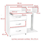 Y-300 white podiatry assistant - BVShop